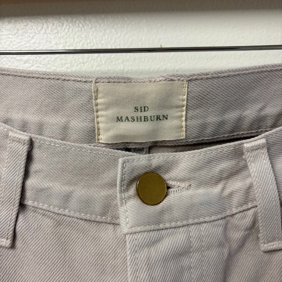 Sid Mashburn Slim Straight 5-Pocket Pant Grey Garment-Dyed Canvas Size 33x30 - Picture 3 of 6